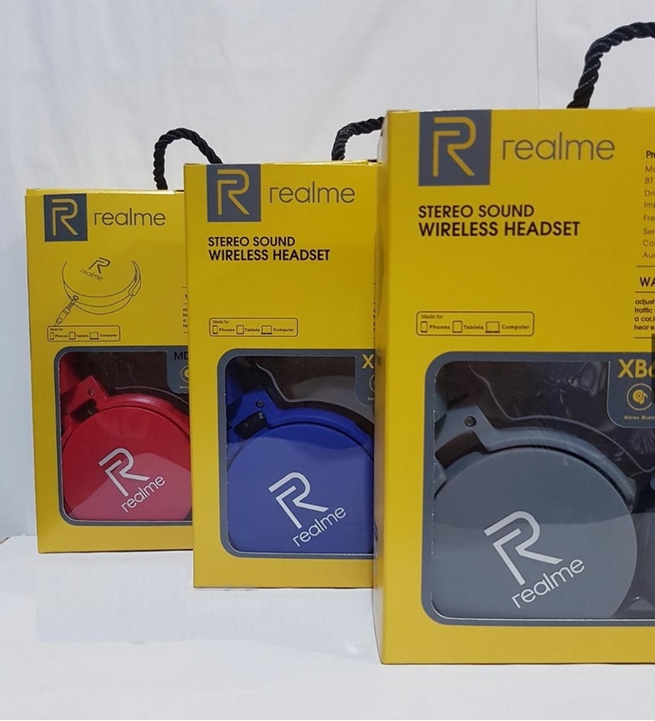 Беспроводные наушники Bluetooth Realme XB650 ВТ с МР3, FM, Micro SD, фото №3