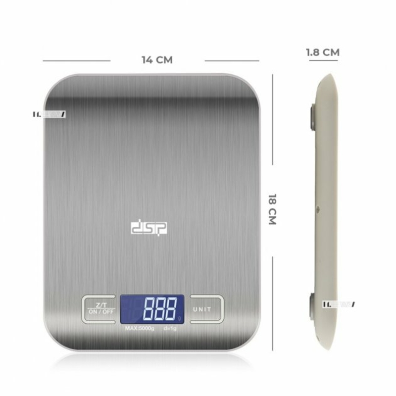 Весы кухонные электронные сенсорные DSP KD 7012, фото №8