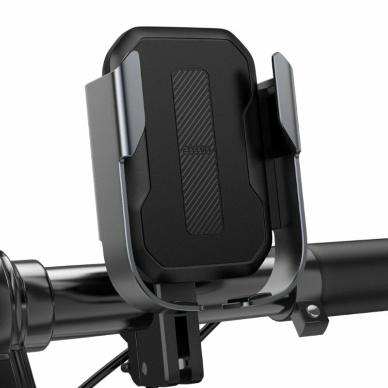 Вело-мото держатель для смартфона Baseus Armor Motorcycle Black (​SUKJA-01), фото №2