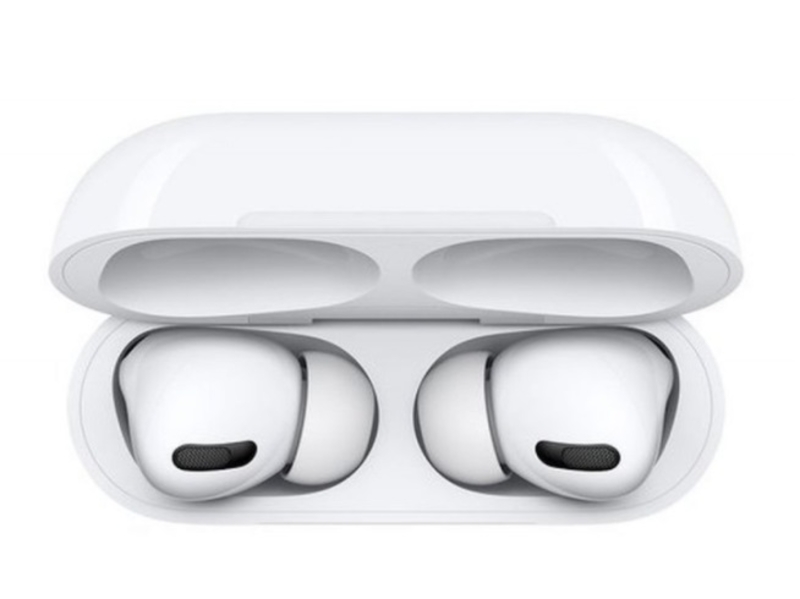 Наушники епл AirPods PRO Original series copy 1:1 Black Touch +Pop Up +БЗ Bluetooth коробка с яблоком, фото №5