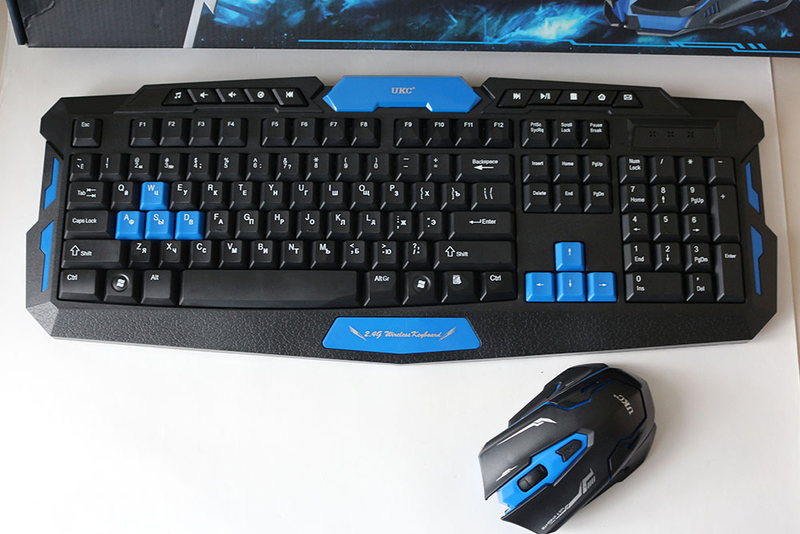 Беспроводная клавиатура + мышка HK8100, photo number 7