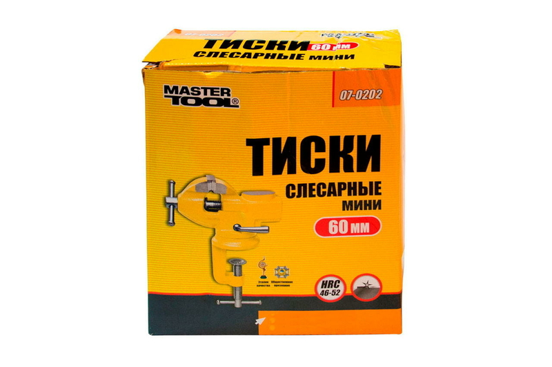 Тиски Mastertool - мини 60 мм (07-0202), фото №4