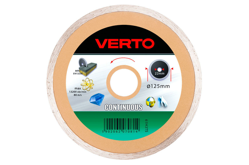 Диск алмазный Verto - 125 мм плитка (61H3T5)