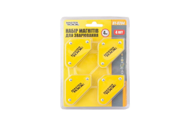 Набор магнитов для сварки Mastertool - 4 кг (81-0204), фото №4