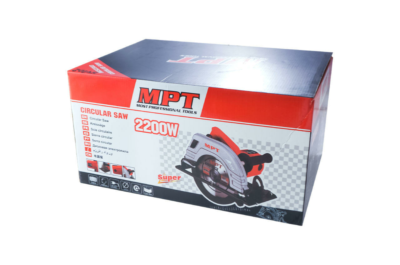 Пила дисковая MPT - 2200 Вт x 235 мм (MCS2303), фото №5