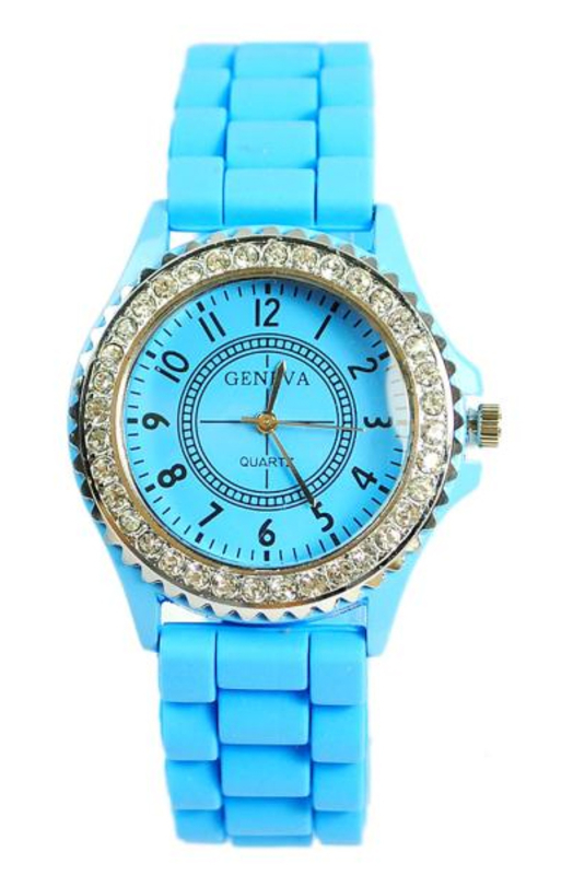 Часы женские GENEVA Luxury Женева Голубые