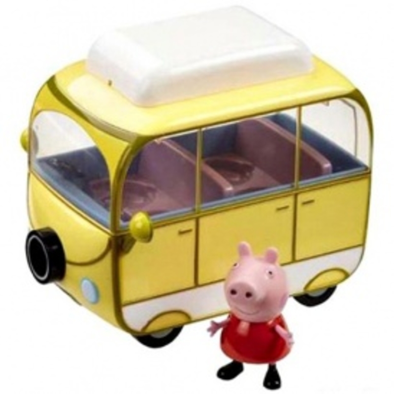 Игровой набор Peppa - ВЕСЕЛЫЙ КЕМПИНГ (автобус, фигурка Пеппы) от Peppa - под заказ