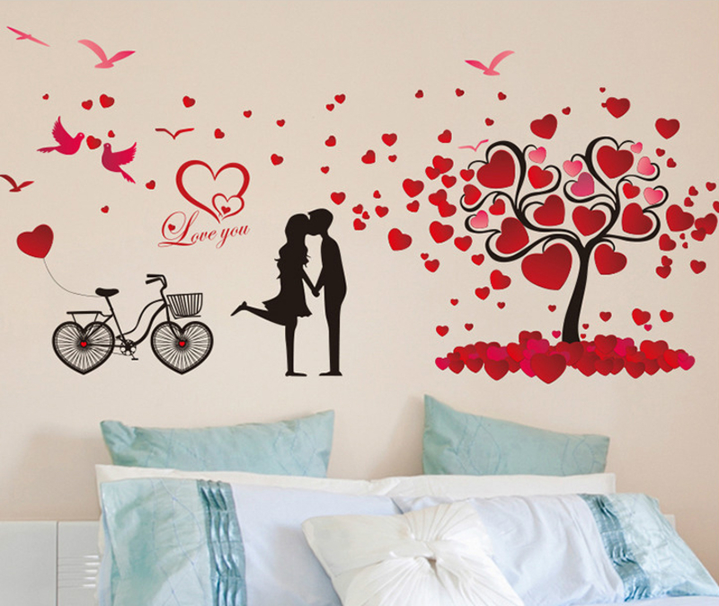 Интерьерная наклейка на стену Любовь (XL8151), фото №2