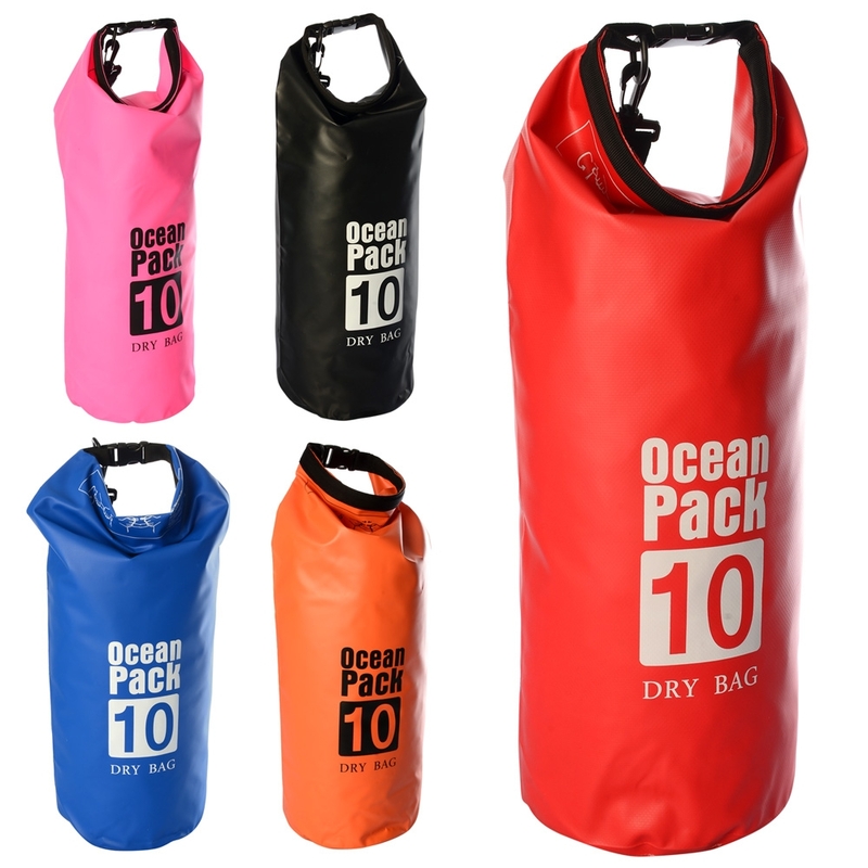 Водонепроницаемый рюкзак Ocean Pack 10л, Непромокаемая сумка для плавания