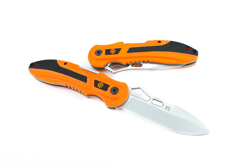 Нож складной Ganzo G621-O оранжевый, фото №3