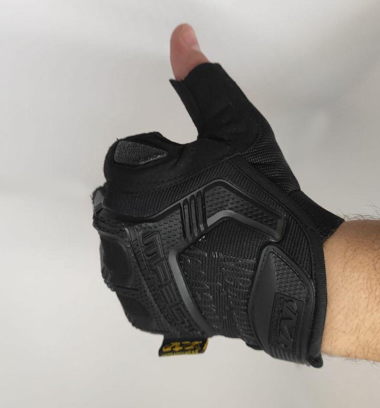 Тактические перчатки Mechanix (Беспалый). -Black (m-pact1-black), photo number 5