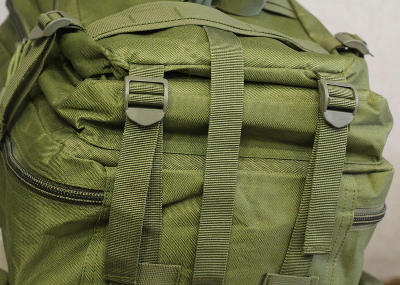 Тактический (городской) рюкзак Oxford 600D с системой M.O.L.L.E на 40 литров Olive (ta40 олива), photo number 4