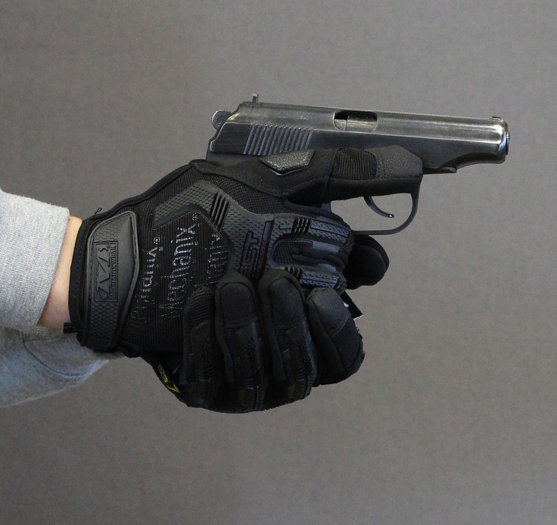 Тактические перчатки Mechanix Contra PRO. - Black (Mex-black-L), фото №4