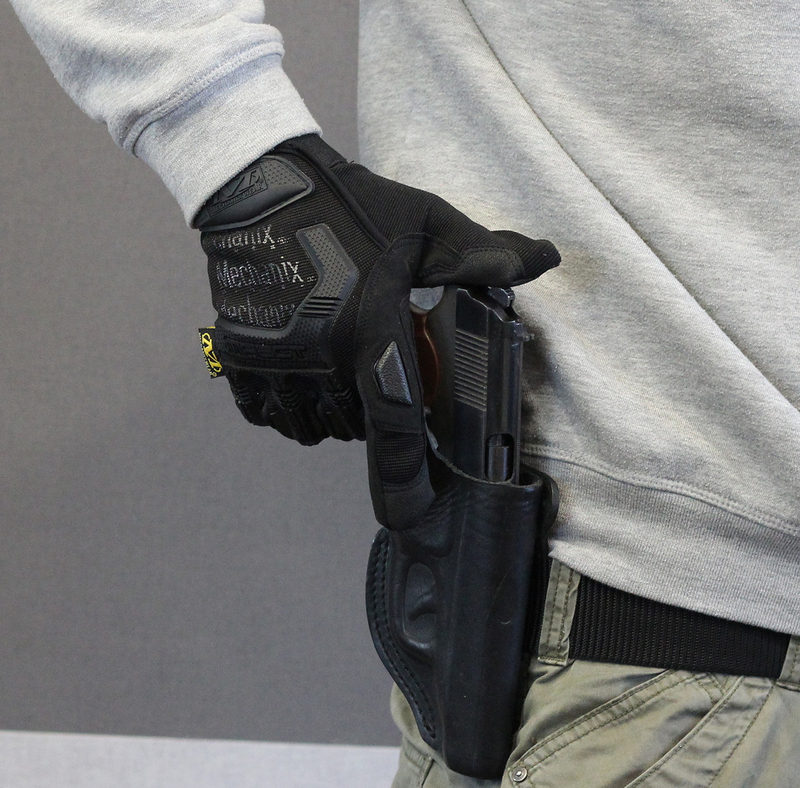 Тактические перчатки Mechanix Contra PRO. - Black (Mex-black-L), фото №10