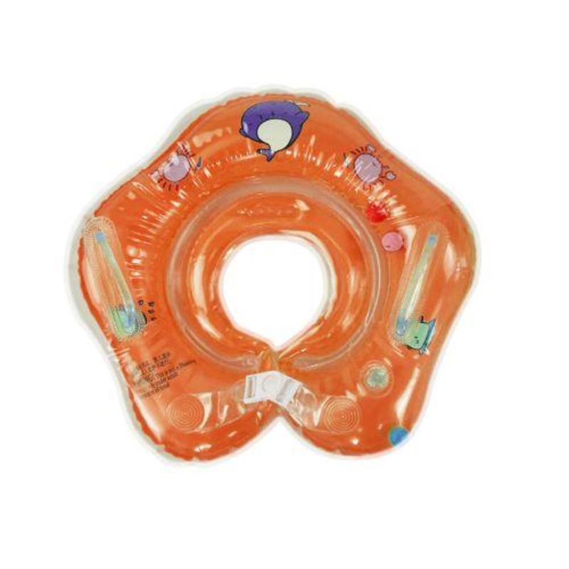 Круг для купания младенцев (оранжевый) C 29114