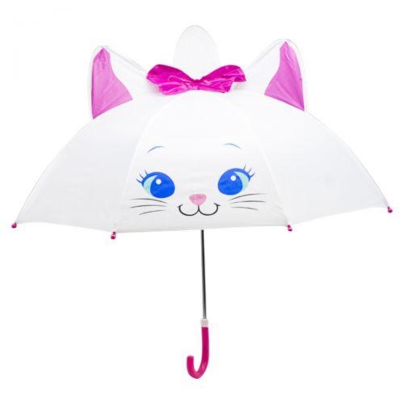 Зонтик с ушками "Белый кот" UM52610