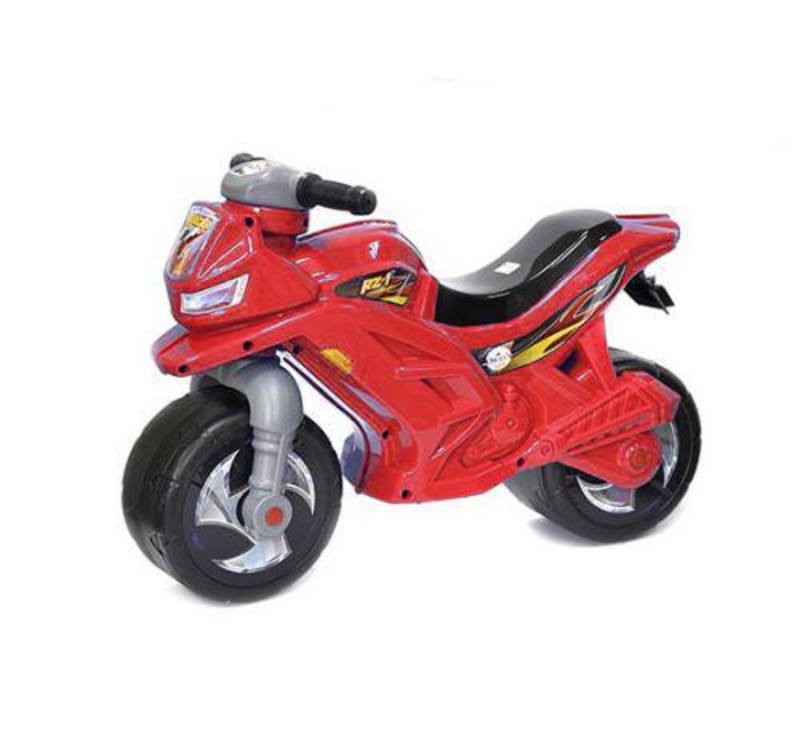 Мотоцикл 2-х колесный, красный 501_К