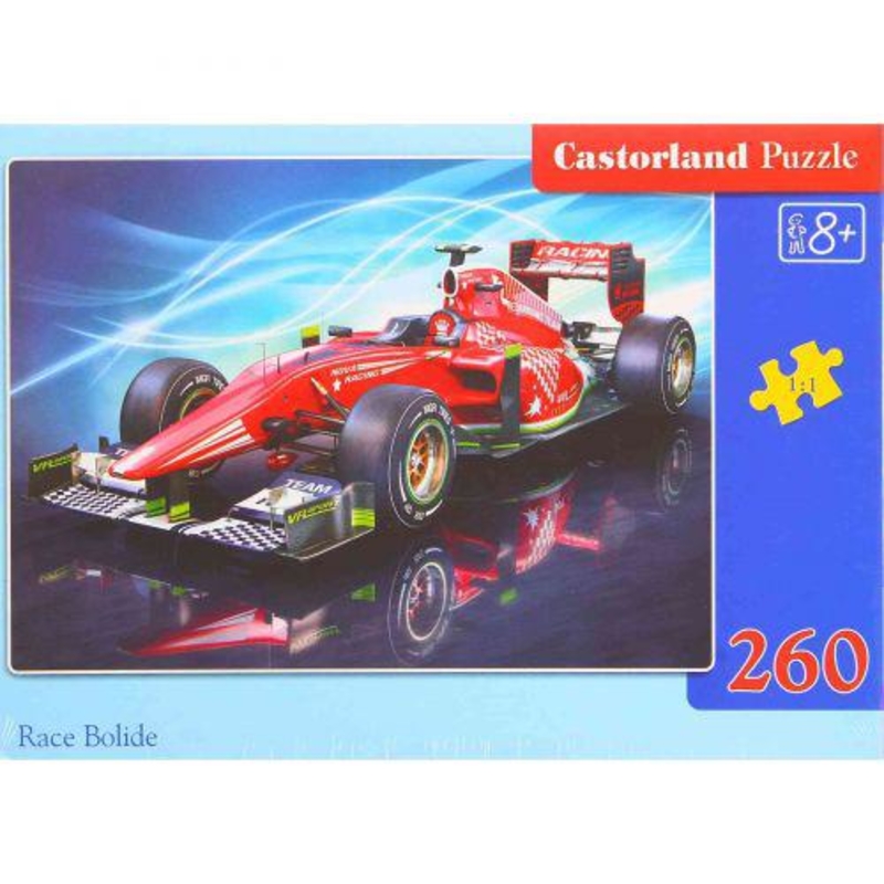 Пазлы "Красная гоночная машина", 260 эл В-27255