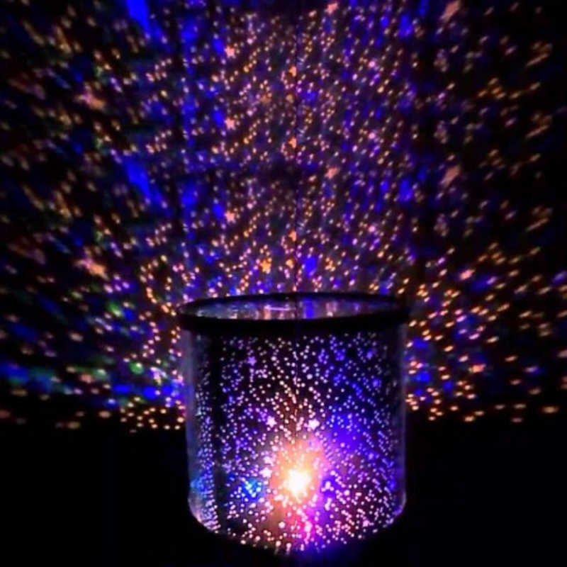 Проектор ночник Звездное Небо (голубой), фото №6