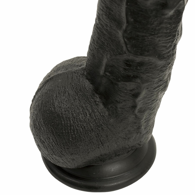 Фаллоимитатор Doc Johnson Dick Rambone Cock Black, диаметр 6см, длина 42см, ПВХ, фото №4