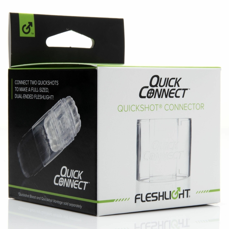 Адаптер Fleshlight Quickshot Quick Connect для соединения двух Квикшотов в одну игрушку, фото №4