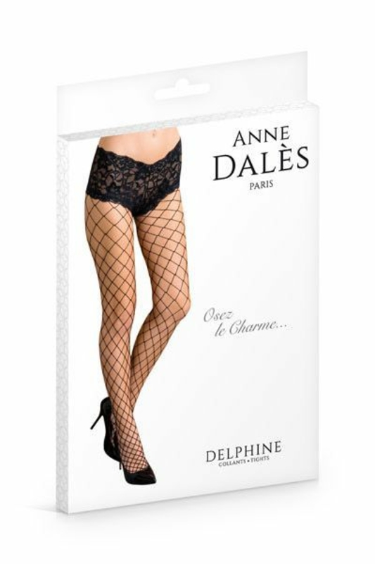 Чулки Anne De Ales DELPHINE T2 Black, photo number 4