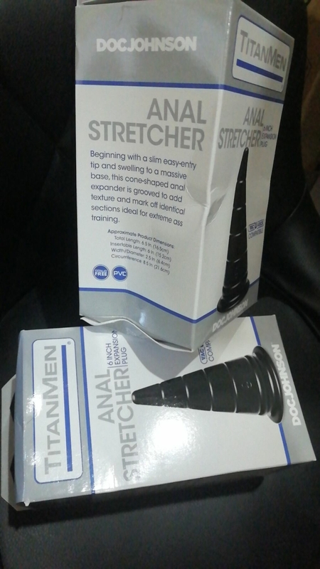 Анальный стимулятор Doc Johnson TitanMen - Anal Stretcher 6 Inch Plug (мятая упаковка!!!), фото №3
