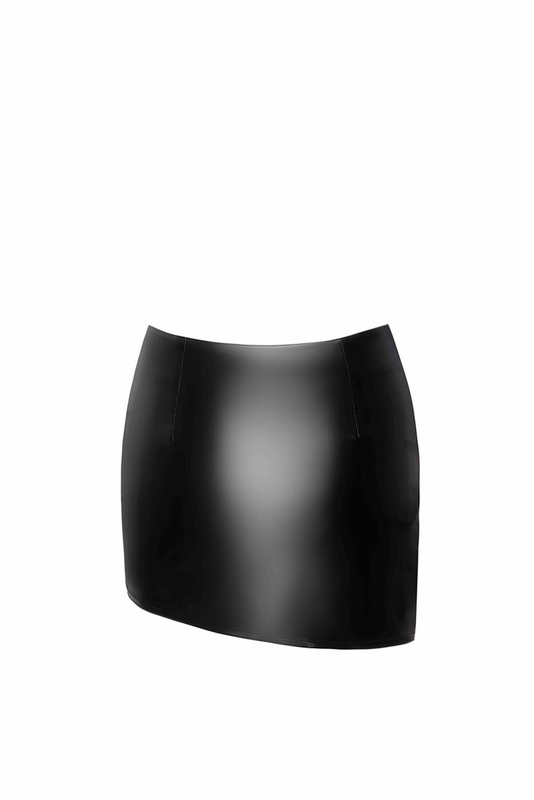Юбка Noir Handmade F305 Legacy wetlook mini skirt - M, photo number 6
