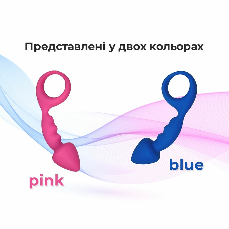 Анальная пробка Adrien Lastic Budy Pink со стимулирующей ножкой, макс. диаметр 2,5см, photo number 5
