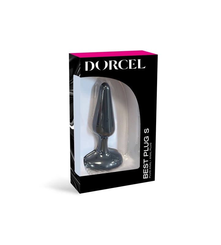 Анальная пробка Dorcel Best Plug S мягкий soft-touch силикон, макс. диаметр 3,1см, photo number 3