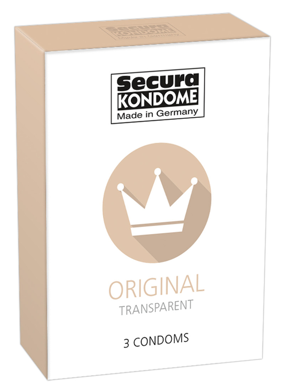 Презервативи - Secura Original, 3 шт.