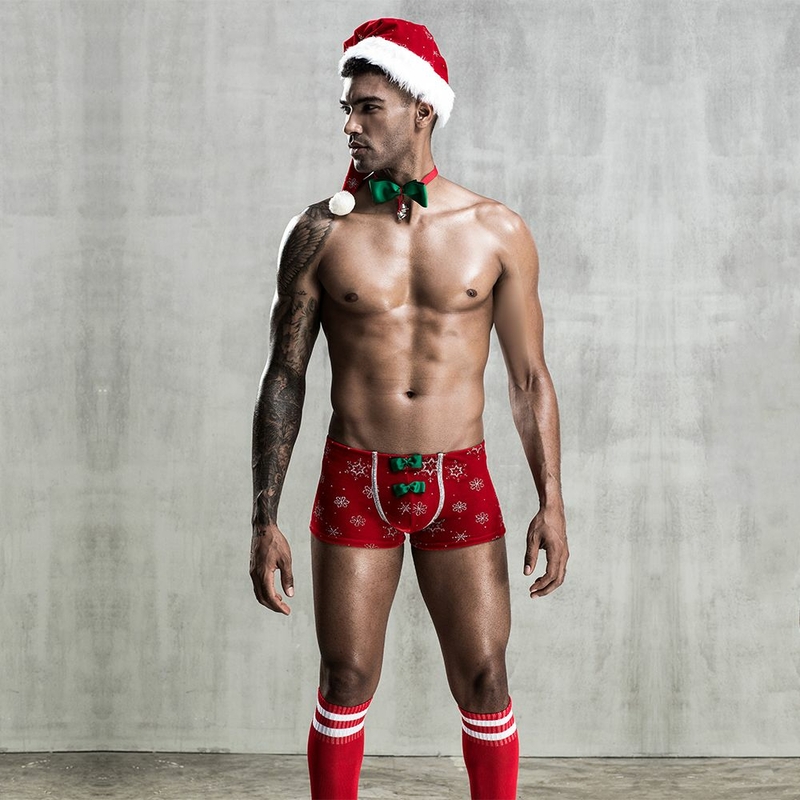 Новогодний мужской эротический костюм Любимый Санта, фото №2