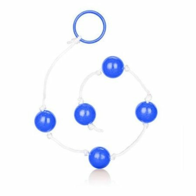 Анальні кульки - Anal Balls Clear Blue Large, фото №2