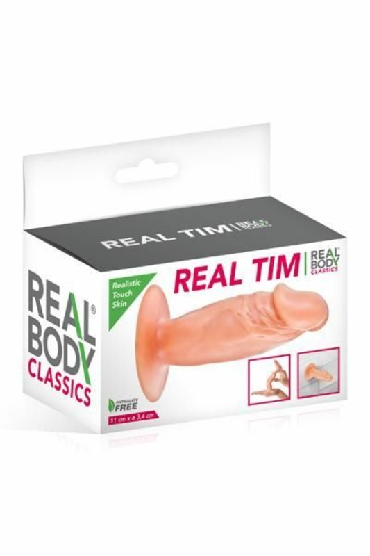 Фаллоимитатор Real Body - Real Tim Flash, TPE, диаметр 3,4см, numer zdjęcia 4