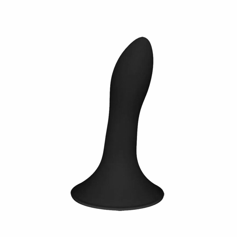 Дилдо с присоской Adrien Lastic Hitsens 5 Black, отлично для страпона, диаметр 2,4см, длина 13см, фото №2