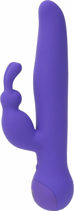 Вибратор-кролик с сенсорным управлением и ротацией Touch by SWAN - Duo Purple, глубокая вибрация, фото №2