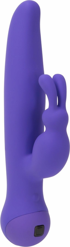 Вибратор-кролик с сенсорным управлением и ротацией Touch by SWAN - Duo Purple, глубокая вибрация, фото №4