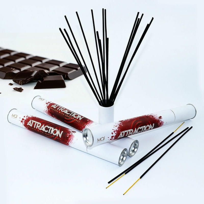 Ароматические палочки с феромонами и ароматом шоколада MAI Chocolate (20 шт) для дома офиса магазина, numer zdjęcia 2