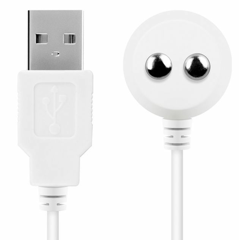 Зарядка (запасной кабель) для игрушек Satisfyer USB charging cable White, фото №2