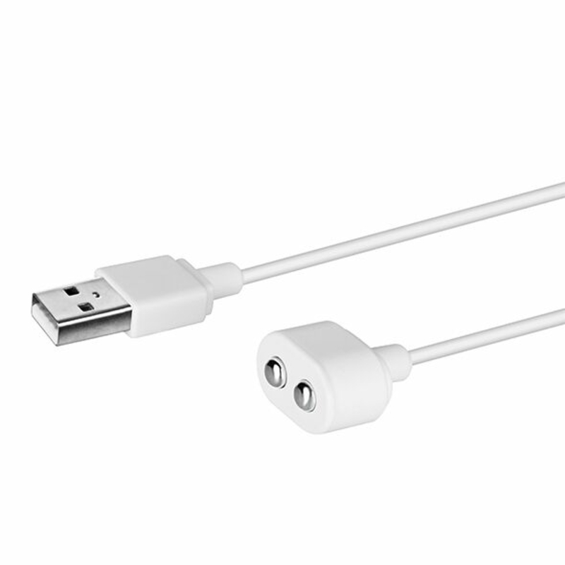 Зарядка (запасной кабель) для игрушек Satisfyer USB charging cable White, фото №3