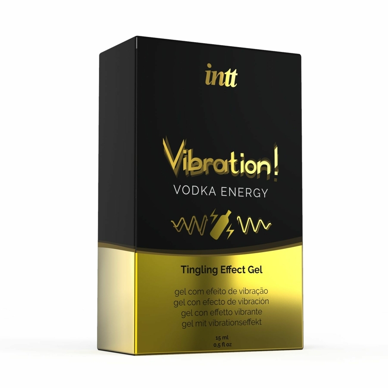 Жидкий вибратор Intt Vibration Vodka (15 мл), густой гель, очень вкусный, действует до 30 минут, numer zdjęcia 4