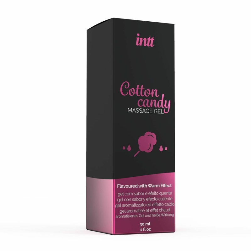 Массажный гель для интимных зон Intt Cotton Candy (30 мл) разогревающий, фото №4