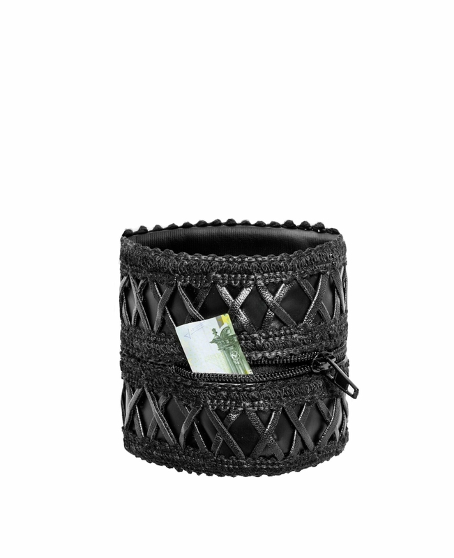 Женский наручный кошелек Noir Handmade F326 Wrist wallet with hidden zipper, фото №3