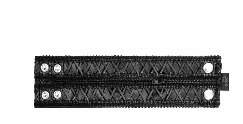 Женский наручный кошелек Noir Handmade F326 Wrist wallet with hidden zipper, фото №5