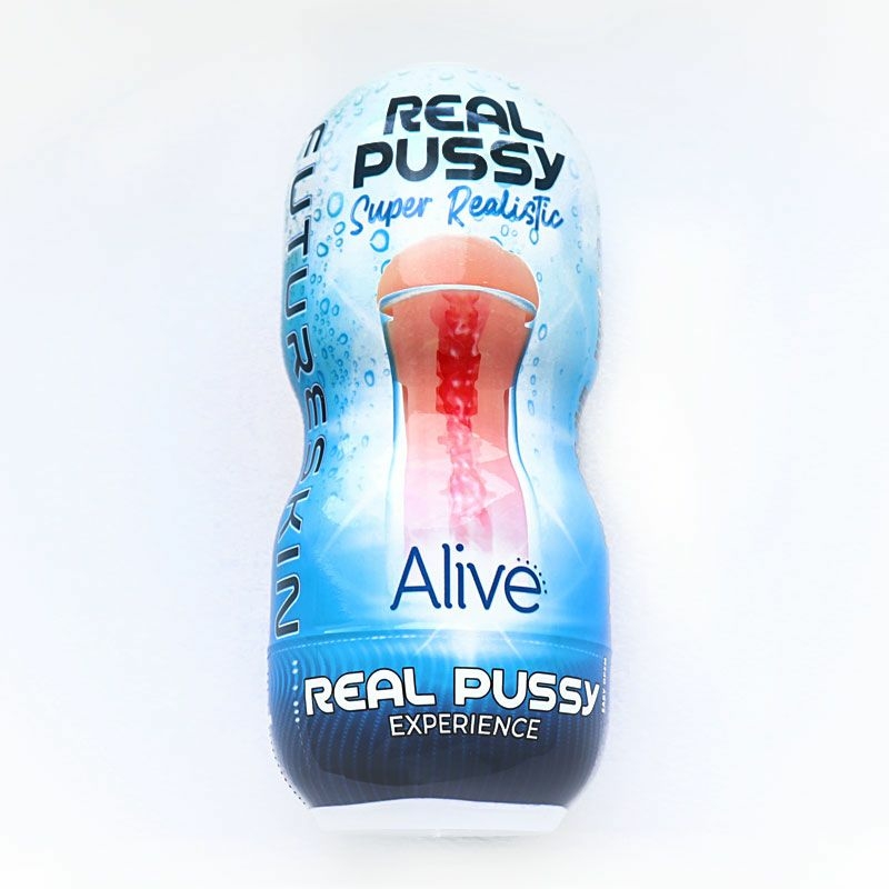 Недорогой мастурбатор-вагина Alive Super Realistic Vagina, numer zdjęcia 2