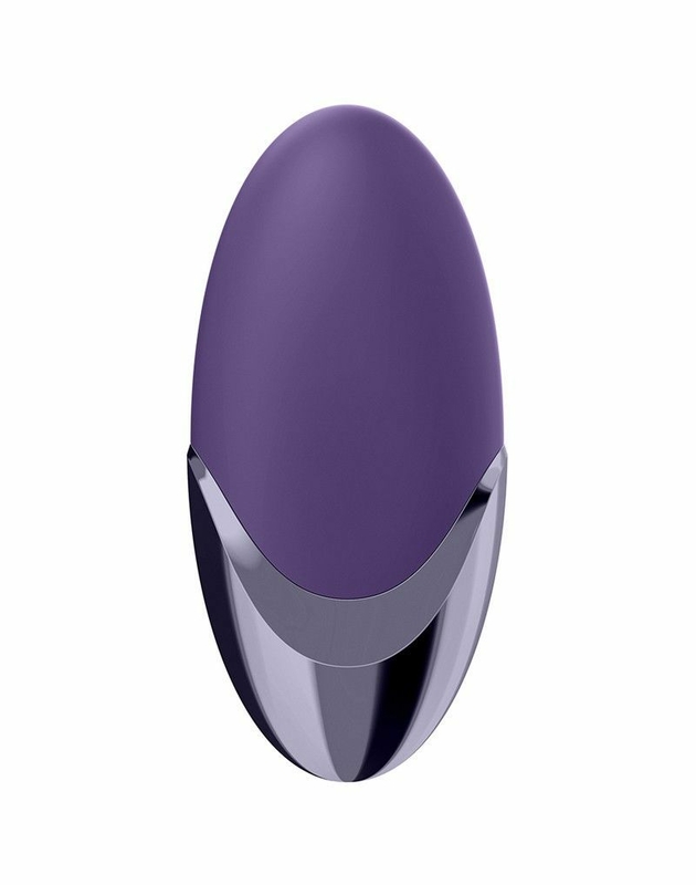 Мощный вибратор Satisfyer Lay-On - Purple Pleasure, водонепроницаемый,15 режимов работы, photo number 5