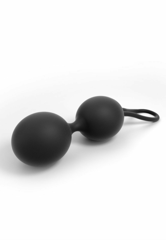 Вагинальные шарики Dorcel Dual Balls Black, диаметр 3,6см, вес 55гр, фото №3