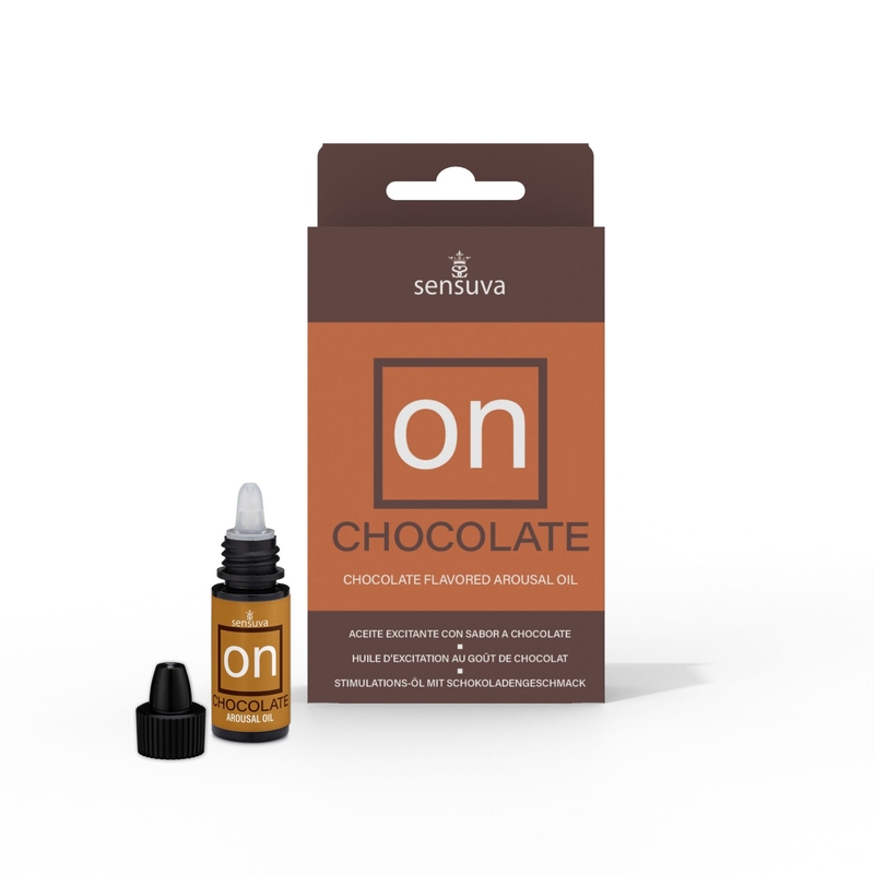 Возбуждающие капли для клитора Sensuva ON Arousal Oil for Her Chocolate (5 мл) со вкусом шоколада