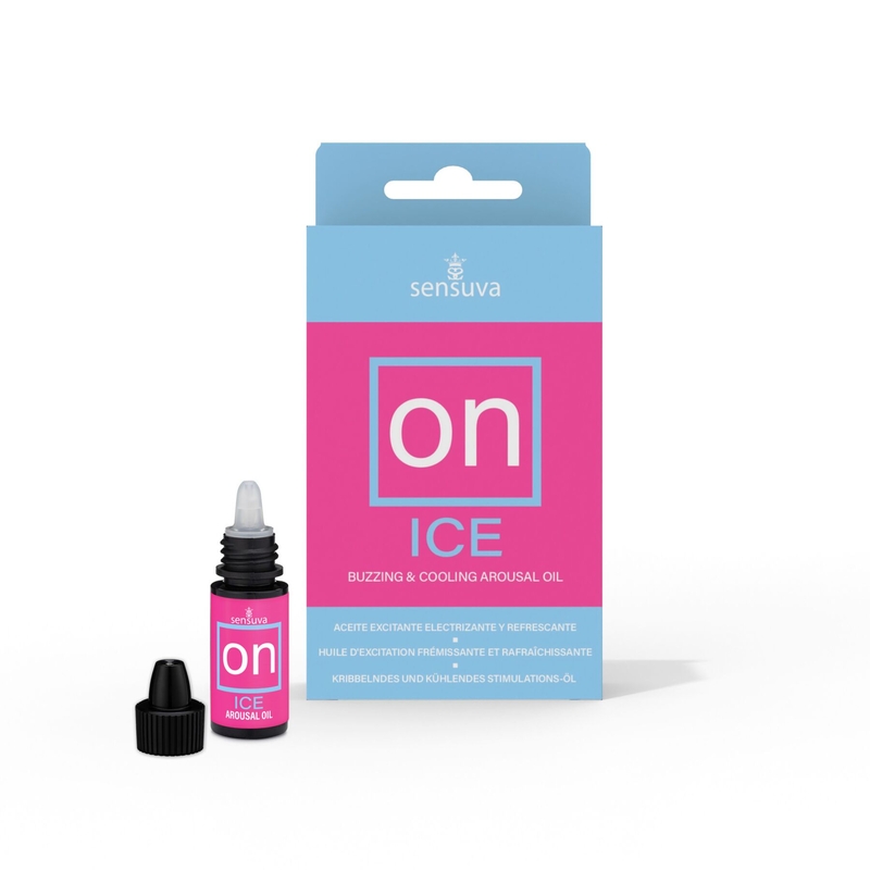 Возбуждающе капли для клитора Sensuva - ON Arousal Oil for Her Ice (5 мл) охлаждающие, до 30 минут, фото №2