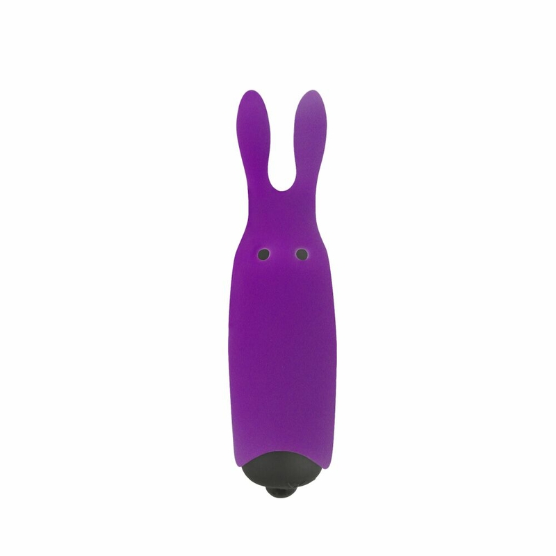 Вибропуля Adrien Lastic Pocket Vibe Rabbit Purple со стимулирующими ушками, numer zdjęcia 2